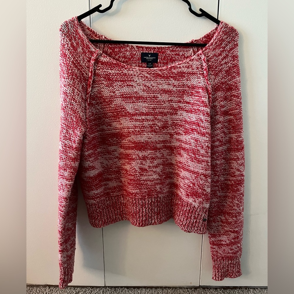 Pink Cropped Sweater American Eagle Outfitters NWOT